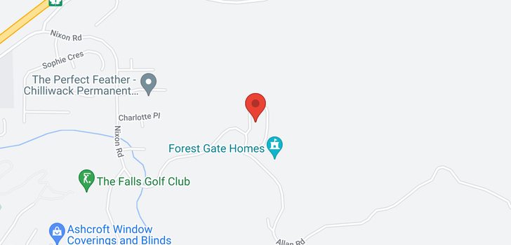 map of 8471 FOREST GATE DRIVE